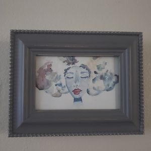 Boho water color handpainted